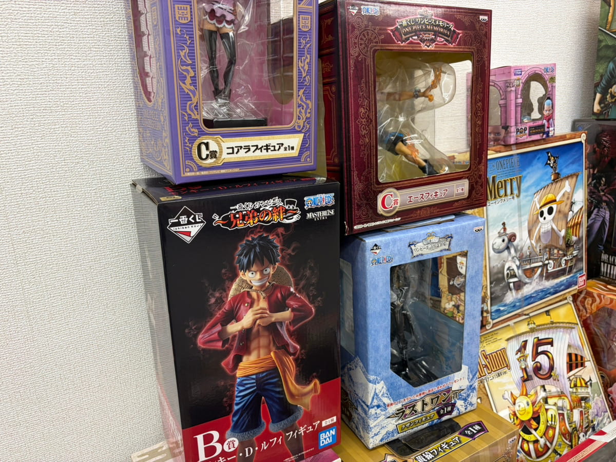 ワンピースフィギュアの「一番くじ」